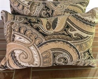 Really classy pillows.