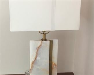 Marble based lamp