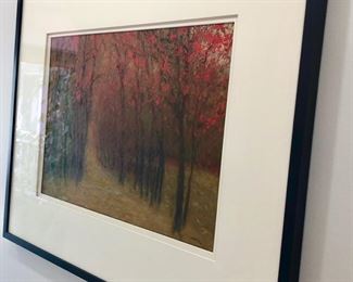 Another gorgeous piece of framed art.