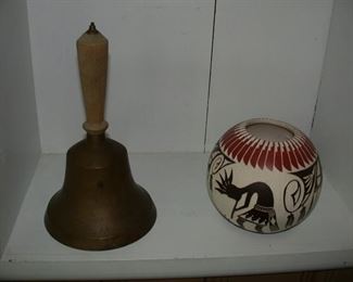 School Bell, pottery