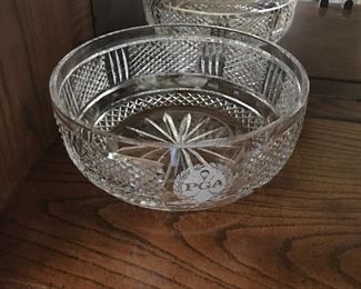 PGA award,  cut glass bowl