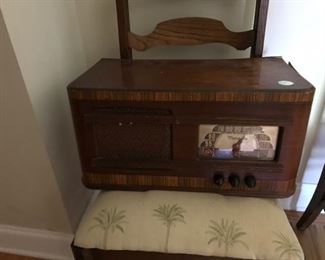 Vintage Radio - decorative only
