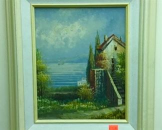 Small Country Seen Painting