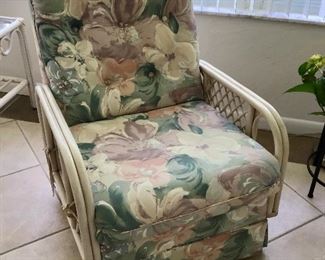 Floral Recliner