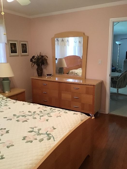 Beautiful Blonde Bedroom Set