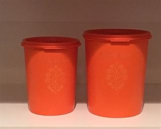 Vintage Tupperware Cannisters