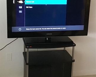 Samsung TV and STand