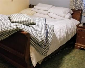 King Size Bed Frame with Adjustable Mattress