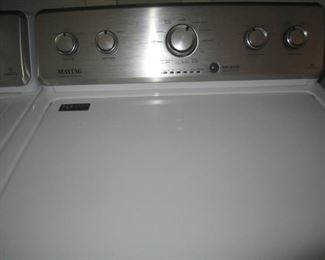 MAYTAG WASHER AND ELECTRIC DRYER BROUGHT IN MAY 2019 AND ONE IN MAY 2018