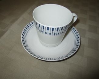 DANSK CUPS AND SAUCER