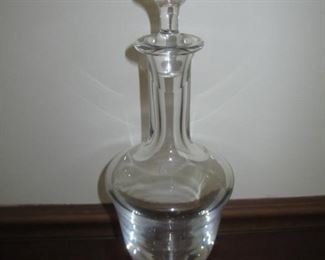 CRYSTAL  ST LOUIS FRANCE DECANTER