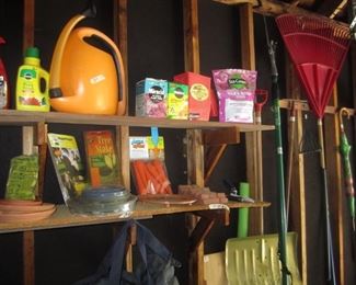 CHEMICALS AND GARDENING ITEMS