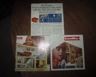 BRAND OF DOLL HOUSE AND FURNITURE LUNDBY