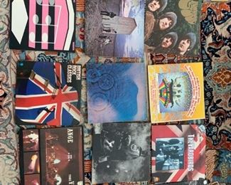 Selected records-Beatles, Led Zepplin, etc