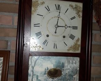 Ephraim Donnes Antique Clock