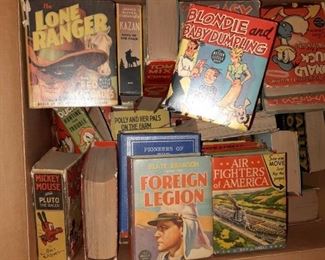 Many Big Little Books and Comics