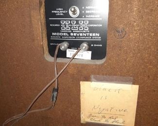 KLH Speakers