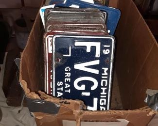 Old License Plates