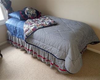 Pair of twin beds