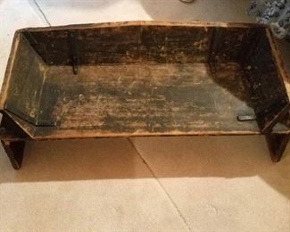 Antique sleigh seat