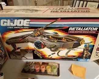 Vintage G.I. Joe Retaliator rescue copter
