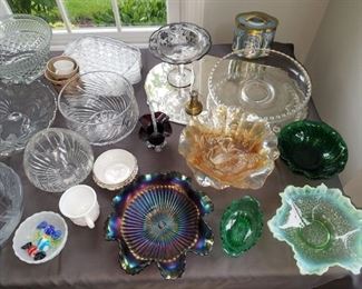 Carnival glass and more