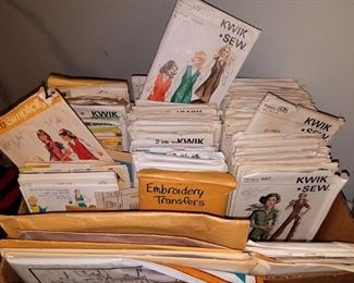 Vintage sewing patterns