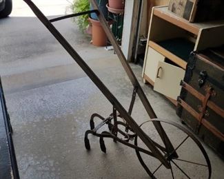 Antique plow