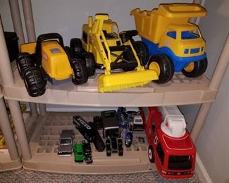 Toy trucks