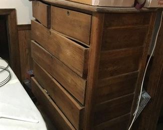 Nice dresser has a mirror for it as well 