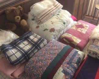 Many quilts
