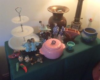 Roseville. And vintage collectibles 