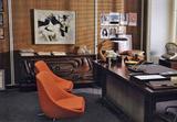 This is a set photo from 'Mad Men' featuring the same Witco dresser we have for sale.