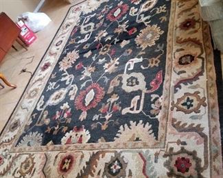 Large area rug, handmade 8'7" x 11'8"