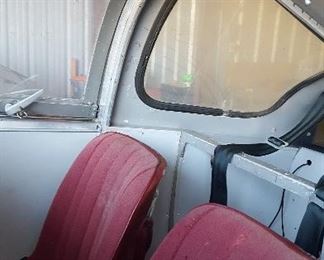 1961 Forney F-1A Trainer SN#5758 Airplane. Inside of Plane.