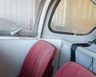 1961 Forney F-1A Trainer SN#5758 Airplane. Inside of Plane.