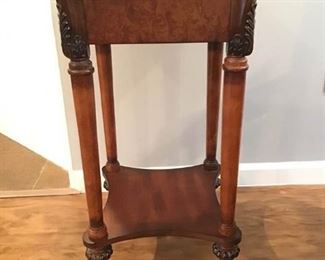 Mahogany Colored Side Table