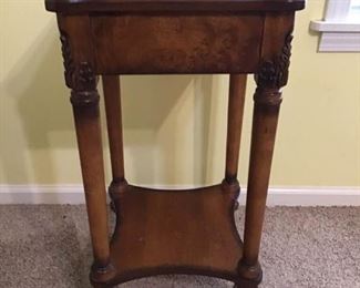 Mahogany Colored Side Table
