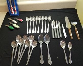 Variety of Spoons and Knives