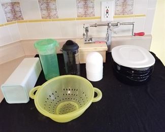 Pampered Chef, Tupperware and Other Items