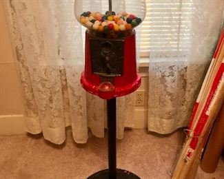 Vintage Gum Ball Machine