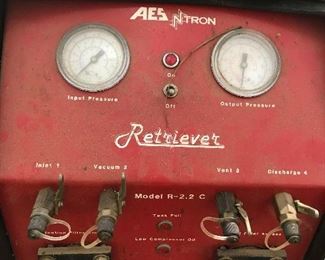 AES NTRON Retreiver Refrigerant Recovery System