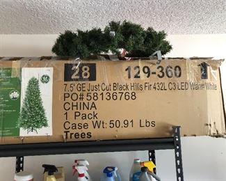 Boxed holiday tree $30