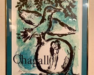 Chagall Galerie Maeght Lithograph