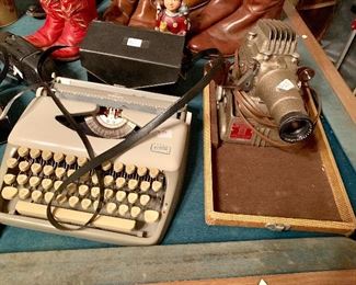Typewriter & Projector