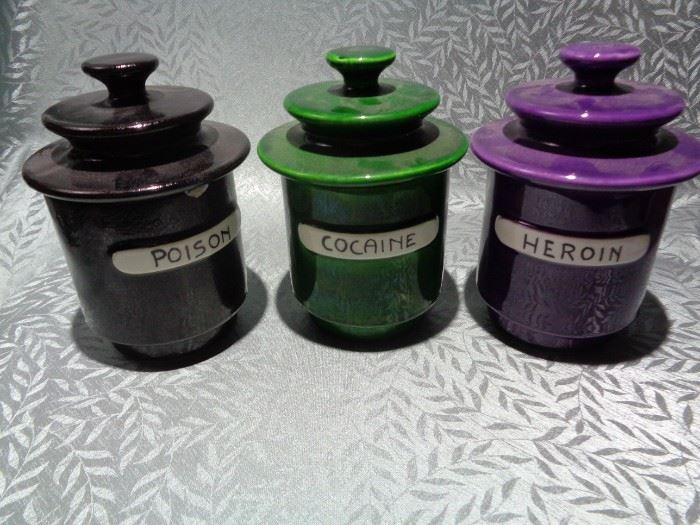 Vintage Raymor Vice Jars