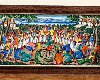 Original Dieudonne Rouanez Oil Painting