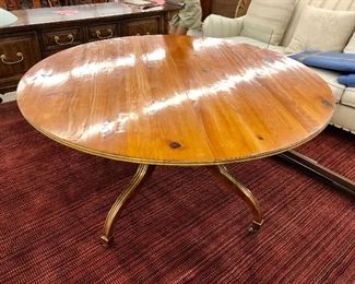 Baker Furniture - Historic Charleston Reproduction - Pine, round top dining table