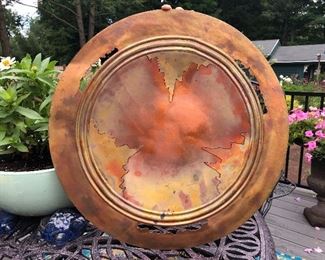 Thomas Markusen modernist copper plate