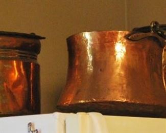 Copper pails